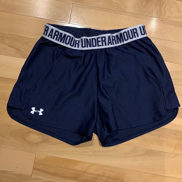 Under Armour Shorts Under Armour Navy Blue Athletic Shorts Size Xs